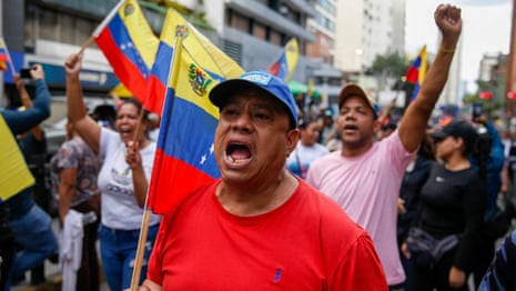 Anger, confusion and joy: Venezuelans react to Maduro's capture – video