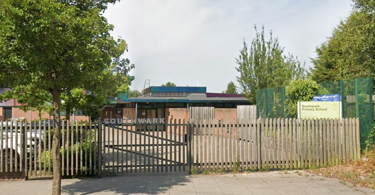 The teacher had been employed at Southwark Primary School since 2014 (Google Maps)