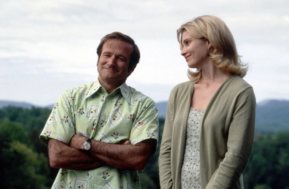 Robin Williams and Monica Potter