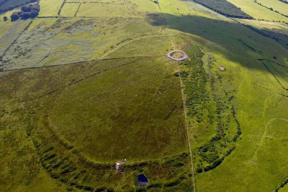 A hillfort in Baltinglass. Photo: County Wicklow Heritage