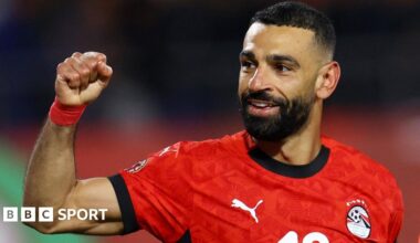 Afcon 2025: Mohamed Salah puts Egypt 3-1 up against Ivorians in quarter-final - follow live