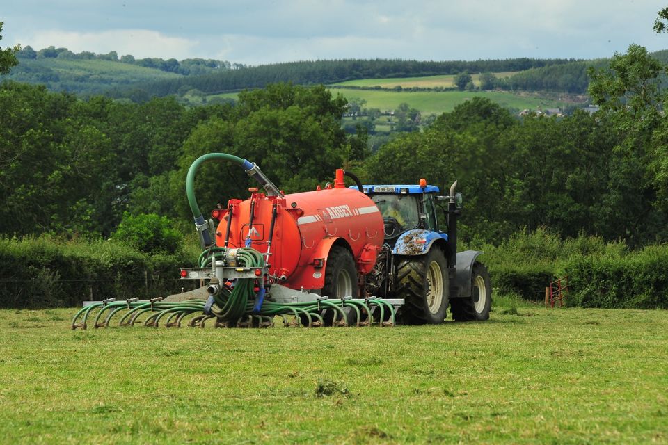Slurry spreading. Photo: Roger Jones