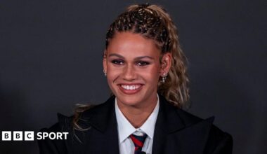 Trinity Rodman re-signing with her club team Washington Spirit on 22 January 2026