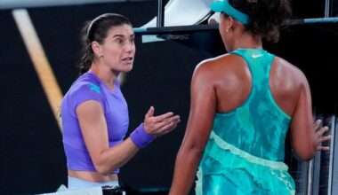 Naomi Osaka stunned by frosty handshake from beaten Australian Open opponent