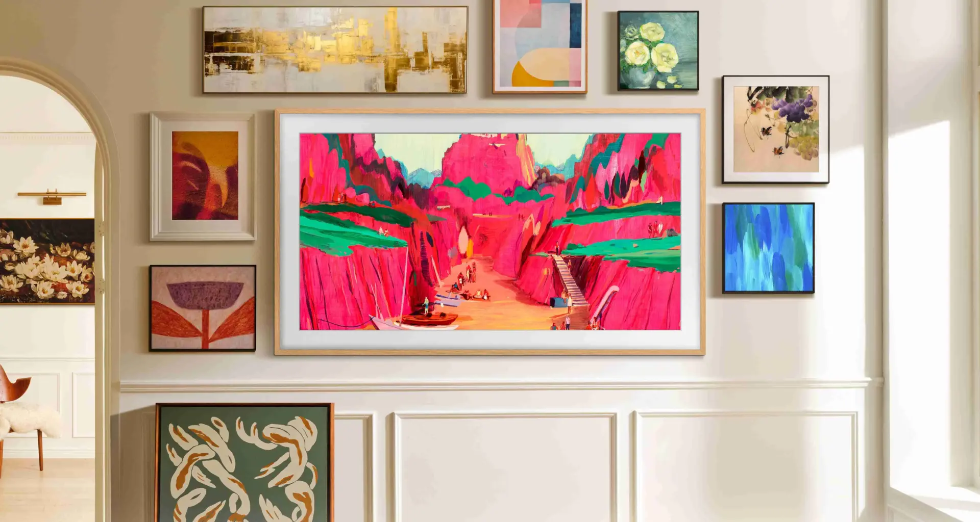 This TV is a design lover’s dream