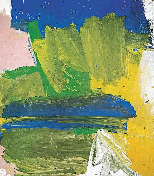 It’s the Italian countryside, duh: Willem de Kooning’s Villa Borghese (1960)