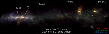 Researchers use South Pole Telescope to detect energetic stellar flares near the center of the Milky Way