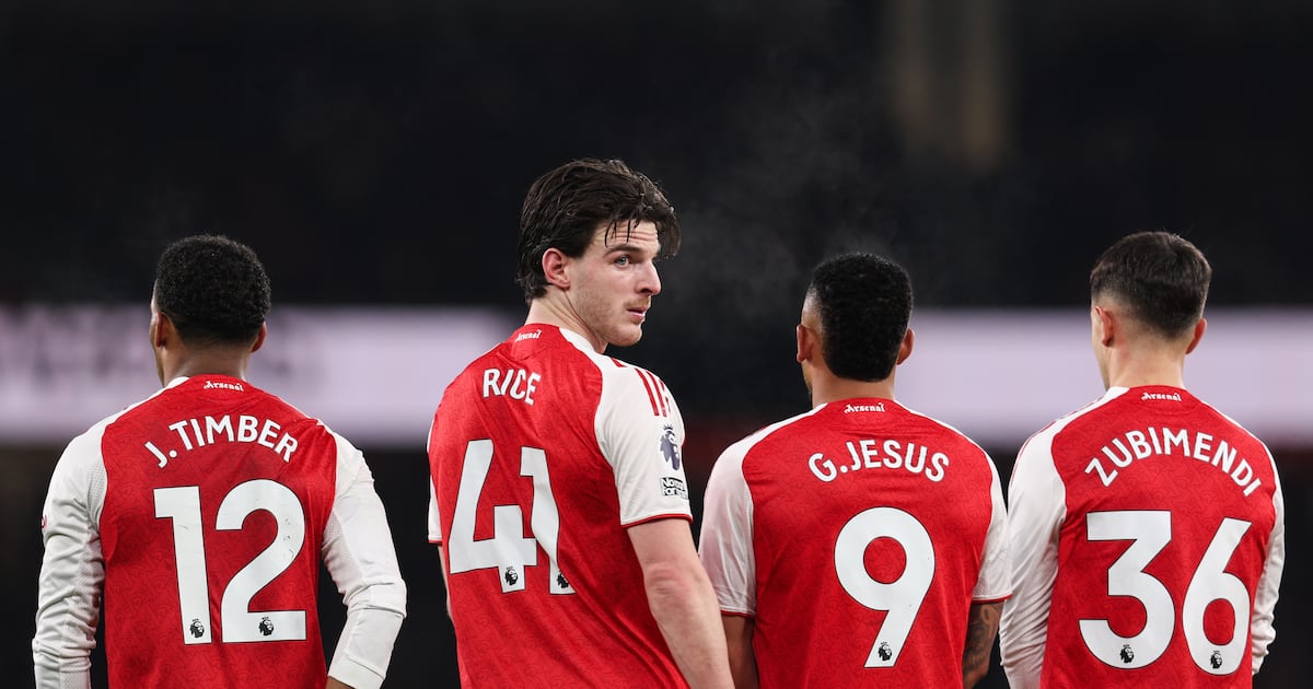 Arsenal fans can worry their way to the title but that’s no way to live – The Irish Times