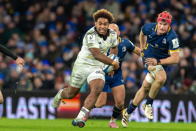 La Rochelle’s Simeli Daunivucu against Leinster. Photograph: Morgan Treacy/Inpho 