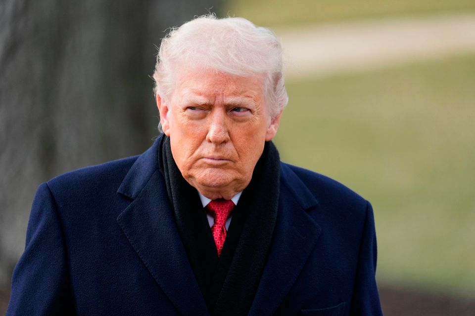 US president Donald Trump has threatened to hit EU member states with tariffs. Photo: AP