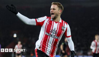 Southampton1-0 Sheffield United: Saints beat Blades with Scienza's deflected strike