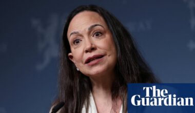 Trump to discuss Venezuela’s future with Machado after Maduro’s capture | US news