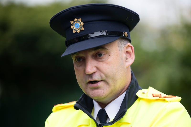 Garda Supt Liam Geraghty has encouraged drivers to slow down this weekend. Photograph: Sam Boal/Collins