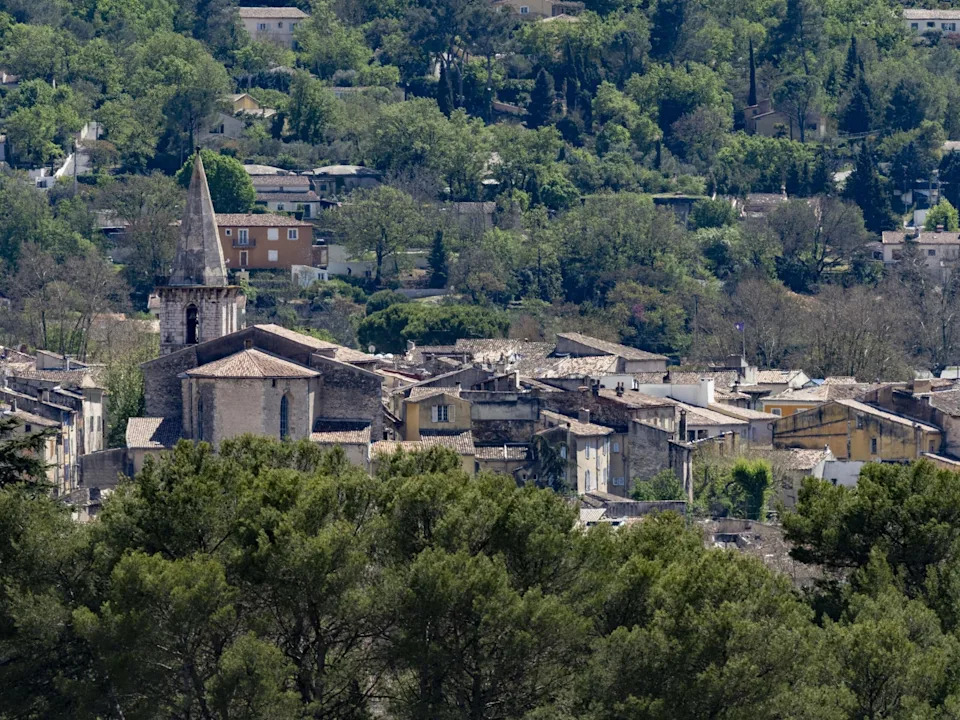 BRIGNOLES, FRANCE - MAY 05: View of the village of Brignoles on May 05, 2021 in Brignoles, France. George Clooney and his wife Amal Clooney are reportedly looking to purchase the 170 hectare estate located in Brignoles in the south of France. The Canadel estate is an 18th century Provencal country house estimated at over 9 million euros in 2013. The estate includes vineyards and an olive grove. (Photo by Arnold Jerocki/Getty Images)