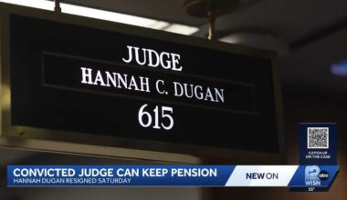 Hannah Dugan likely to keep state pension despite felony conviction, resignation