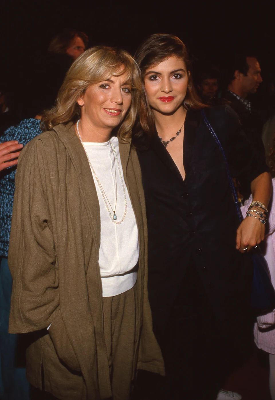 Penny Marshall and Tracy Reiner in October 1986. Getty Images