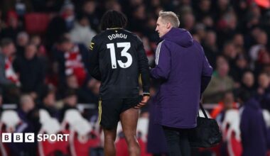 Manchester United defender Patrick Dorgu