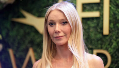 Gwyneth Paltrow Goes Makeup-Free in Glasses and Boxer Short Pajamas to Cook Breakfast