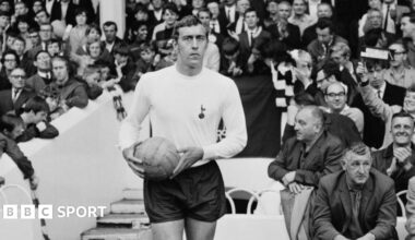 Former Tottenham and England forward Martin Chivers
