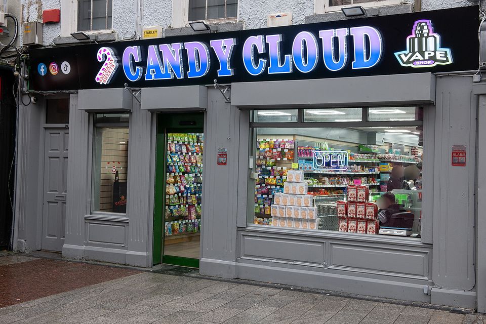 The new Candy Cloud vape shop in North Main Street in Wexford town. Pic: Jim Campbell
