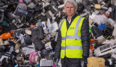 Public reminded not to put batteries in bins at home as only half of e-waste being correctly recycled,