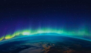 A Red And Green Sky Over Europe Nasa’s Photo From Space Shows The Full Spectacle