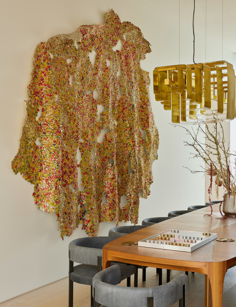 The Cookie Factory, El Anatsui, 'TKT', 2014.