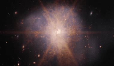 Astronomers Discover Magnetic Highways In Galaxies Merging At 1.1 Million Mph