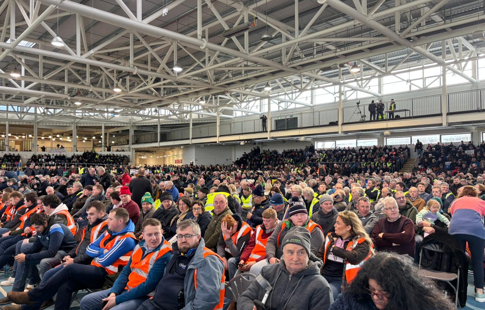 Watch: Athlone rally - more than 10k farmers, a coffin and Ireland's Call