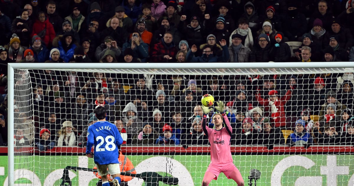 Caoimhín Kelleher proves to be penalty-saving specialist once again for Brentford – The Irish Times