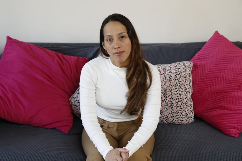 Carmen Parada Ortiz is concerned that many politicians in Venezuela have been able to enrich themselves while in power through corruption, and thus are unlikely to give up their positions easily. Photograph Nick Bradshaw/The Irish Times

