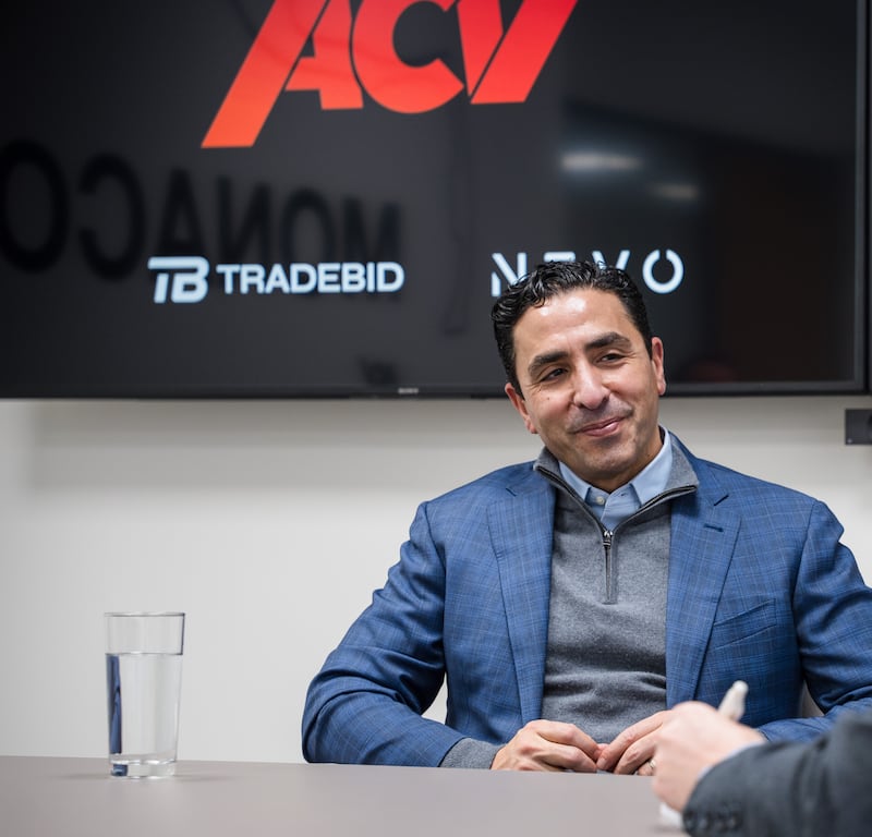 George Chaumon, chief executive of ACV. Photograph: Fiona Madden