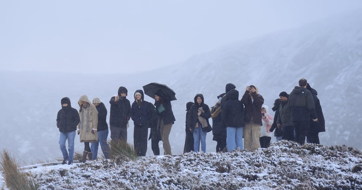 Met Éireann issues snow and rain warnings for four counties as Storm Goretti approaches Ireland - The Irish Times