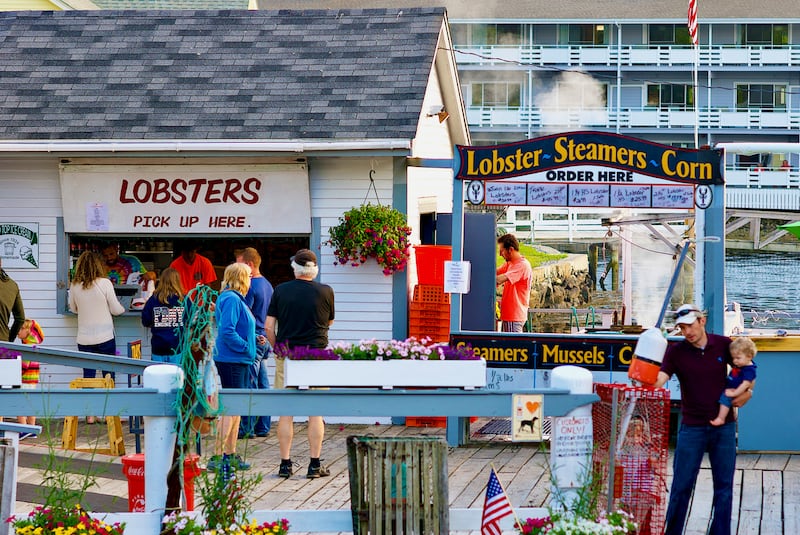 A lobster shack in Maine – why can't we have more of this sort of thing? Photograph: iStock