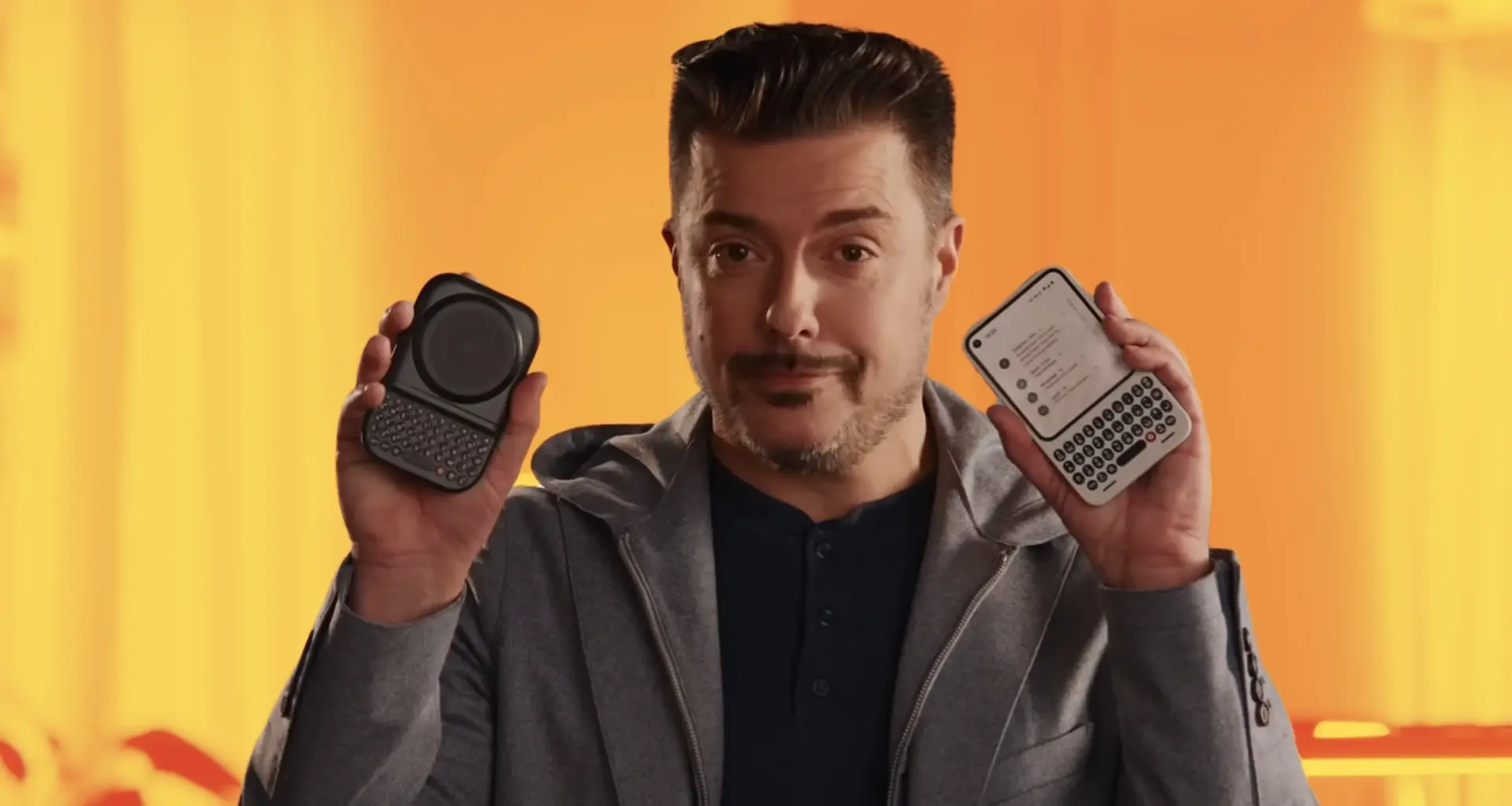 Clicks Communicator Android Phone and Power Keyboard announced at CES 2026