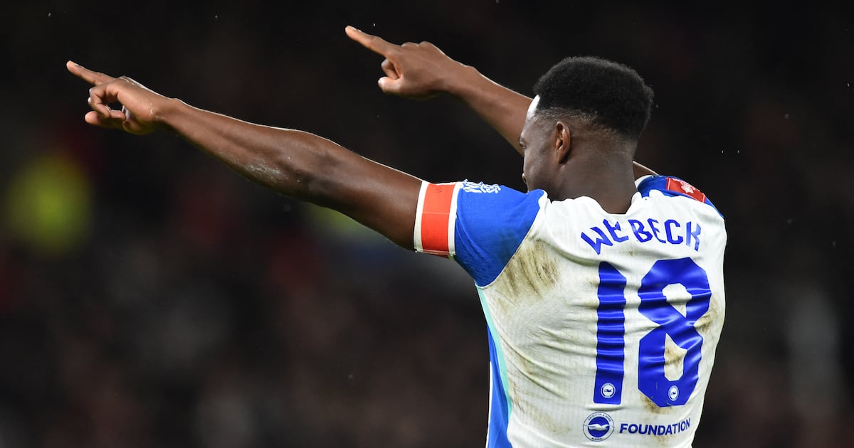 Danny Welbeck shines as Brighton dump Manchester United out of FA Cup – The Irish Times