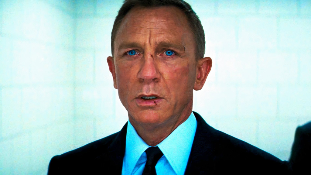 Daniel Craig as James Bond in No Time To Die