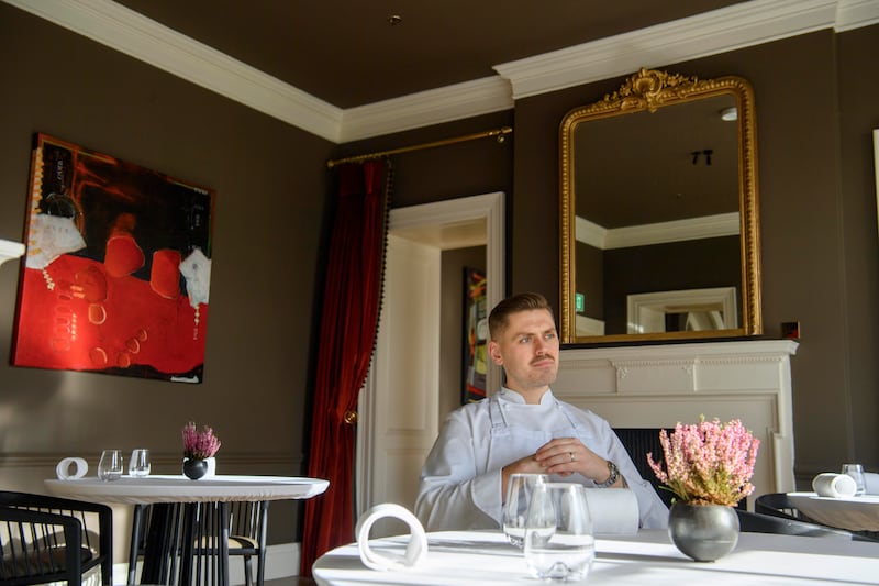 Lewis Barker, executive chef at Terre at Castlemartyr in Cork. Photograph: Daragh Mc Sweeney/Provision