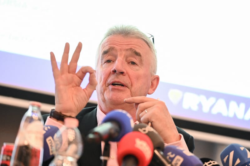 Ryanair chief executive Michael O'Leary. Photograph: Elias Rom/Getty Images