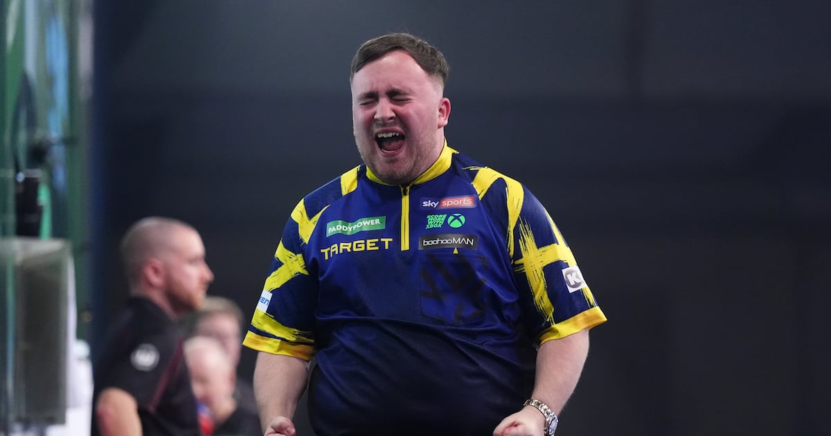 Luke Littler claims back-to-back PDC World Championship titles – The Irish Times