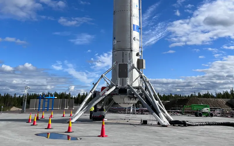 ESA says it is “waiting for spring” to launch an initial hop test of its Themis reusable rocket demonstrator from the Esrange Space Centre in Sweden.