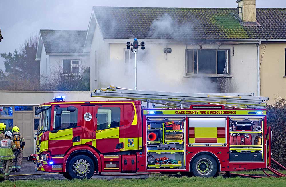One Person Hospitalised Following Fire At House In Ennis