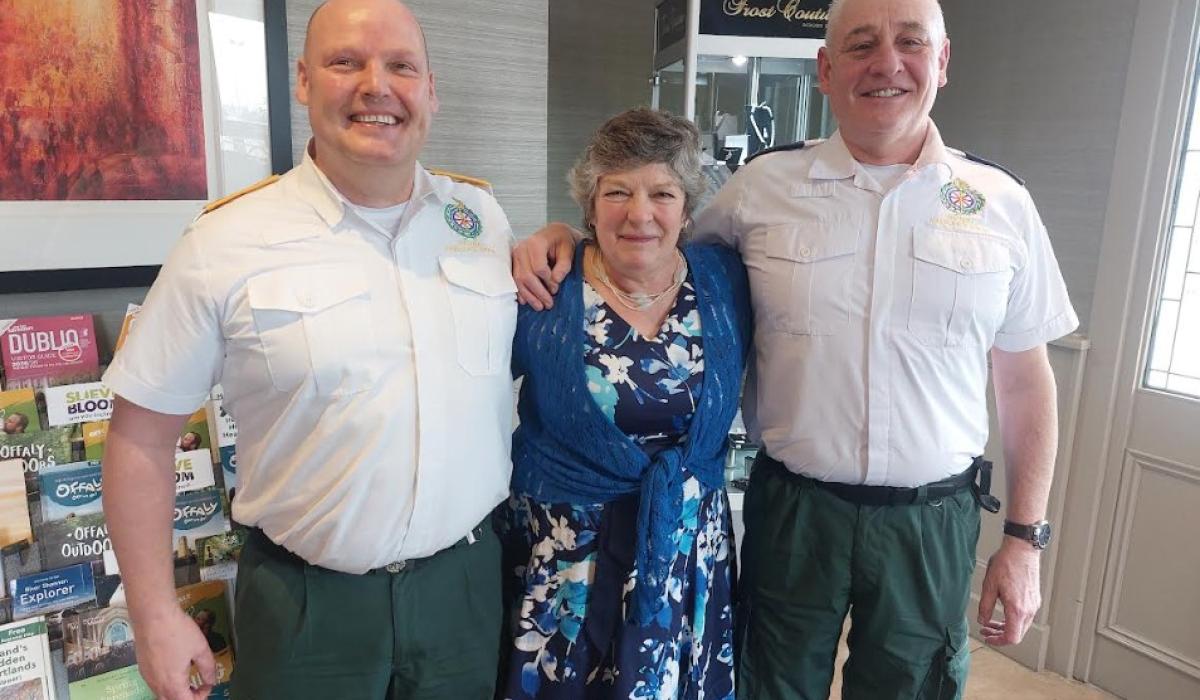 Errill woman hails Birr Paramedics as her 'angels' and 'heroes'