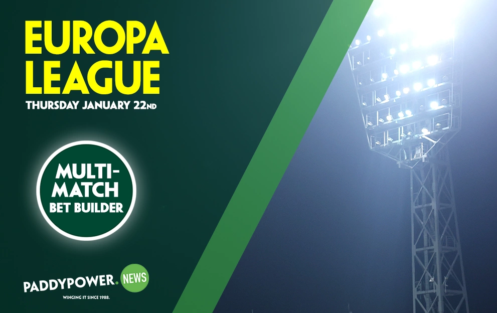 Thursday’s 9/1 Europa League Bet Builder – Paddy Power News