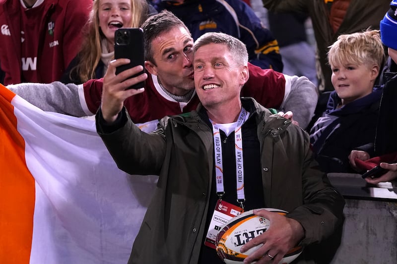 What you see is what you get with Ronan O'Gara. Photograph: Robbie Stephenson/PA Wire