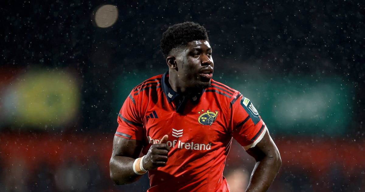 Debutant Seán Edogbo shines in Munster fightback to beat Dragons – The Irish Times