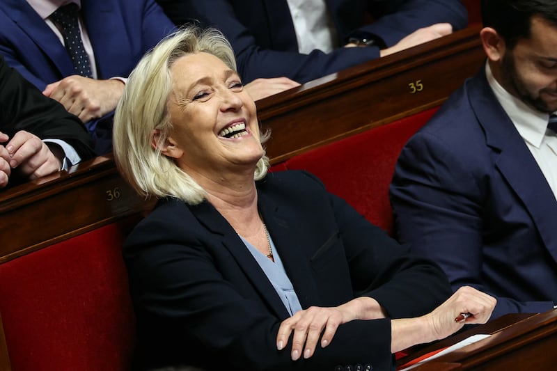 Marine Le Pen. Photograph: Thomas Samson/ AFP via Getty