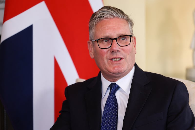British Prime Minister Sir Keir Starmer said he wanted to speak with US president Donald Trump to establish full facts. Photograph: Isabel Infantes/PA Wire