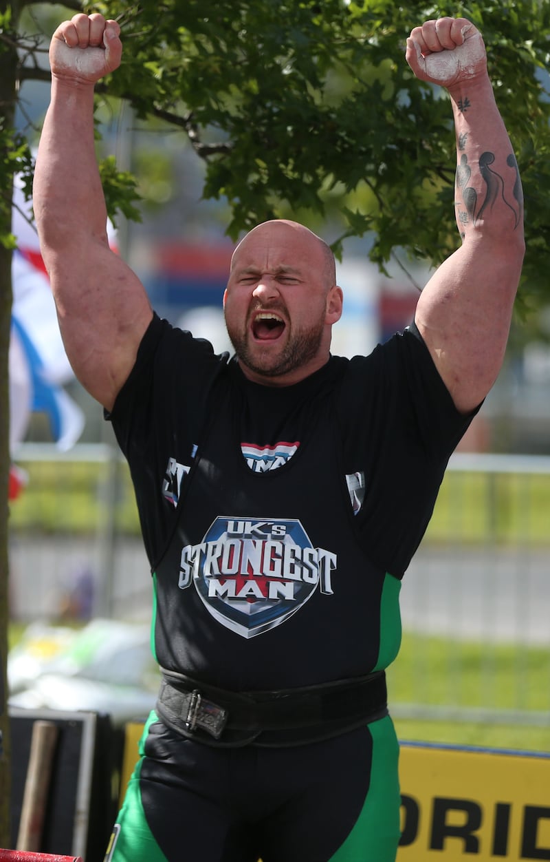 Tributes have been paid to Irish strongman Pa O’Dwyer. Photograph: Niall Carson/PA