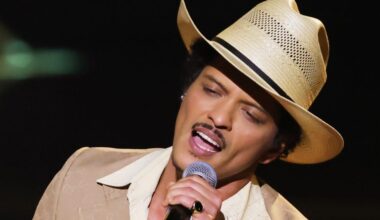 Bruno Mars to Perform at 2026 Grammy Awards